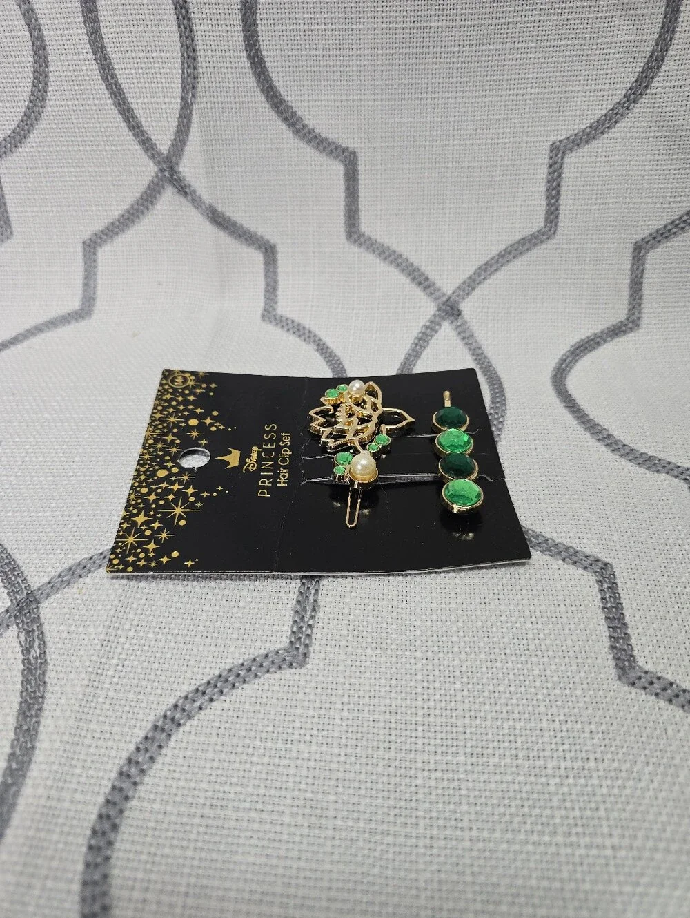 Disney Princess Tiana Accessory Set  Princess & The Frog Hair Clip Set New
